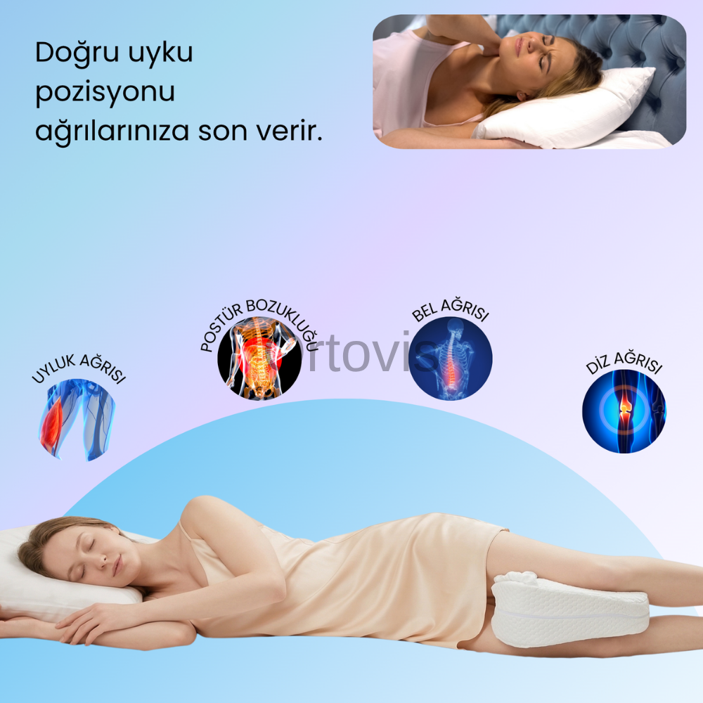 Ortovis Ortopedik Bel ve Siyatik Ağrı Yastığı